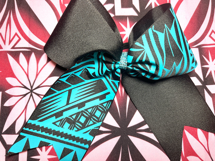 Black Bow Turquoise Tribal