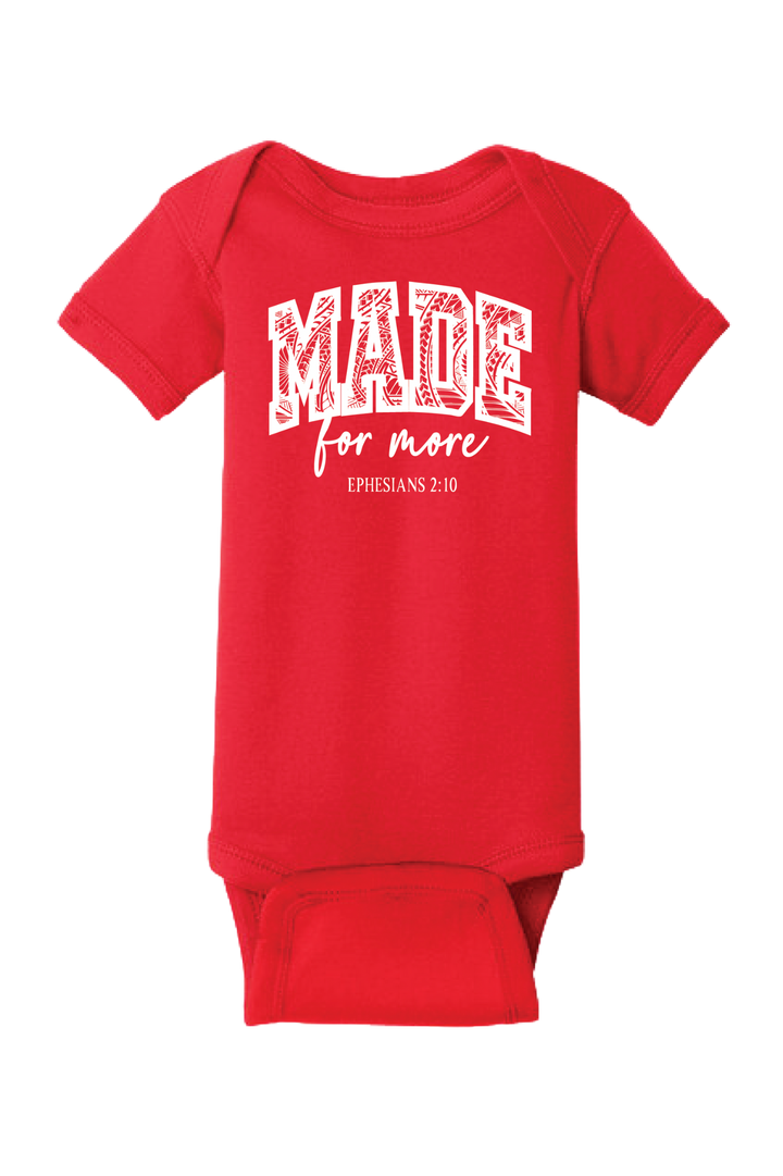 Made for More Onesie