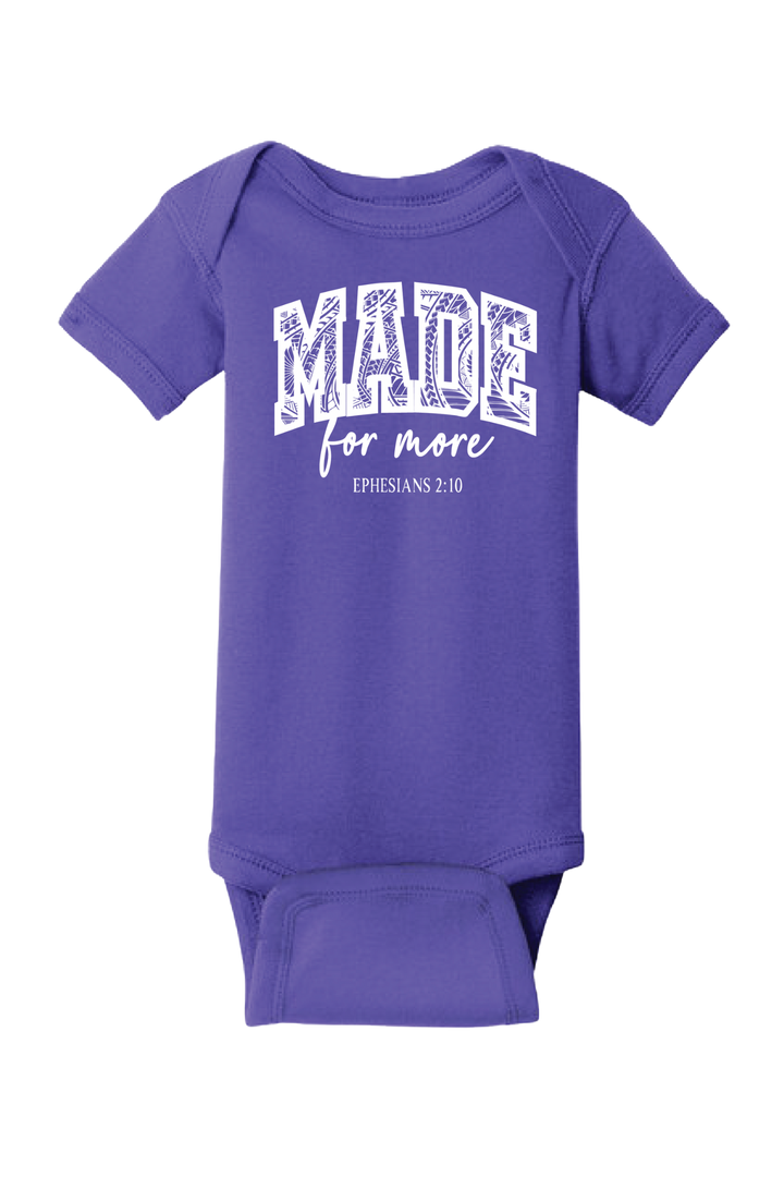 Made for More Onesie