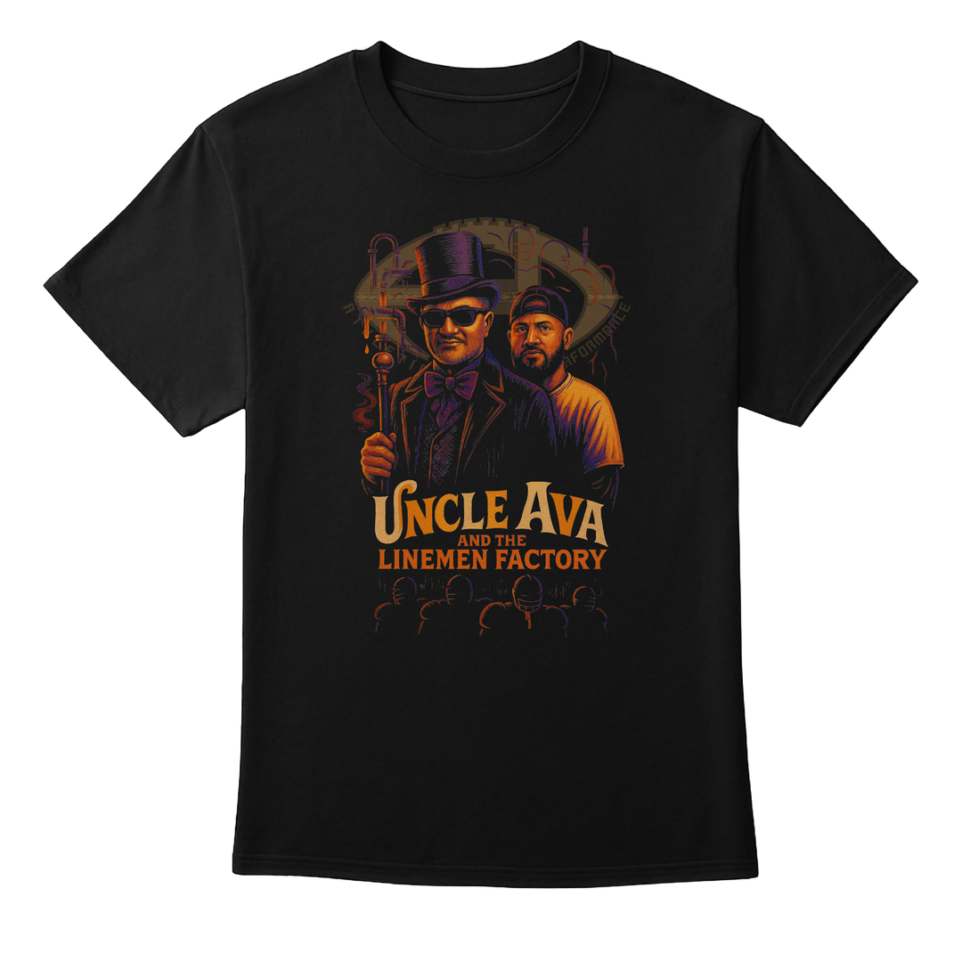 Uncle Ava’s Athlete Factory T-shirt