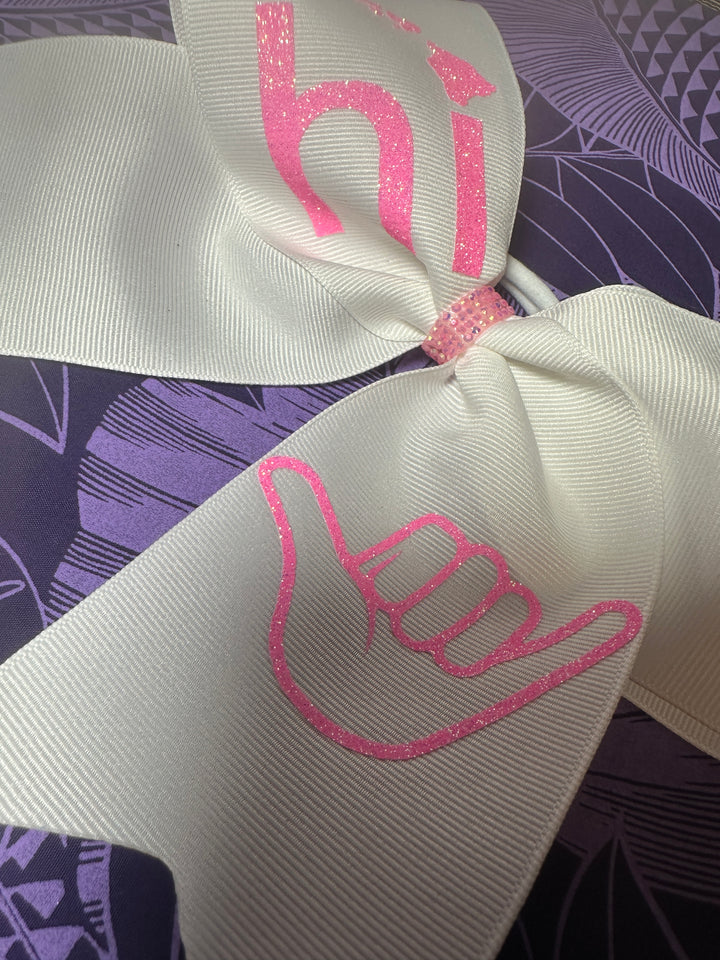 Shaka Glitter Bow
