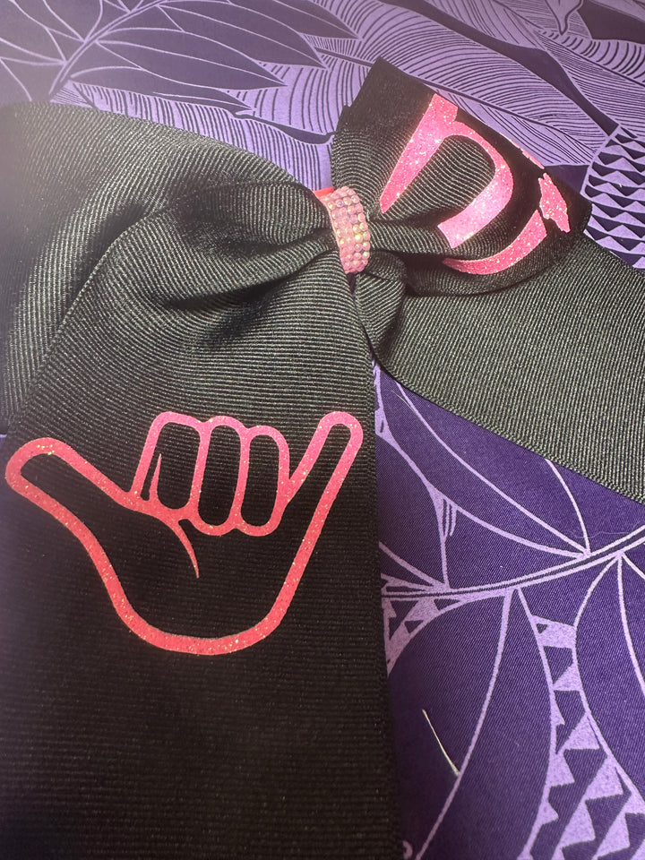 Shaka Glitter Bow