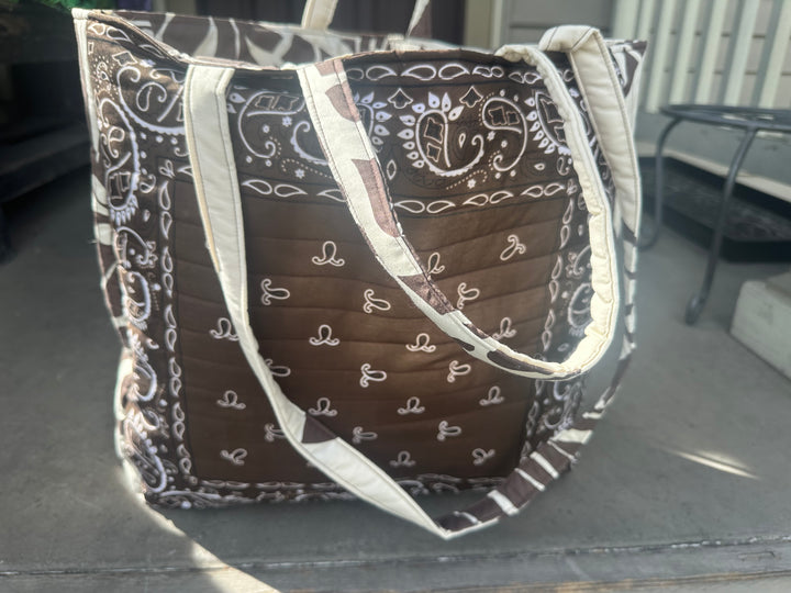 Mocha Chocolate Tote
