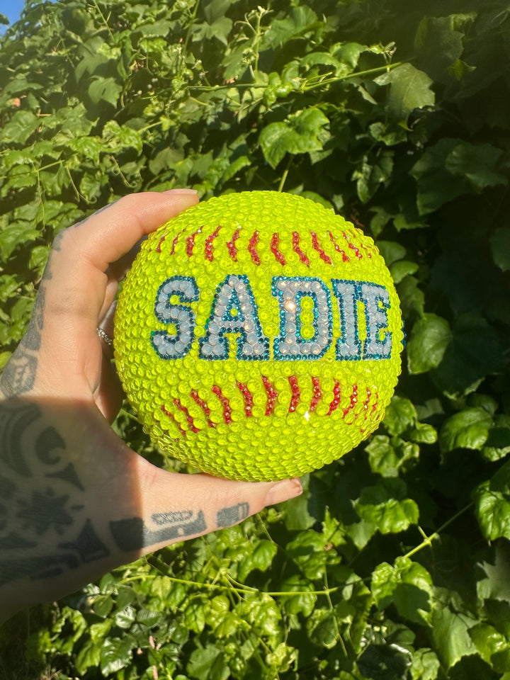 Softball-Full with logo/name