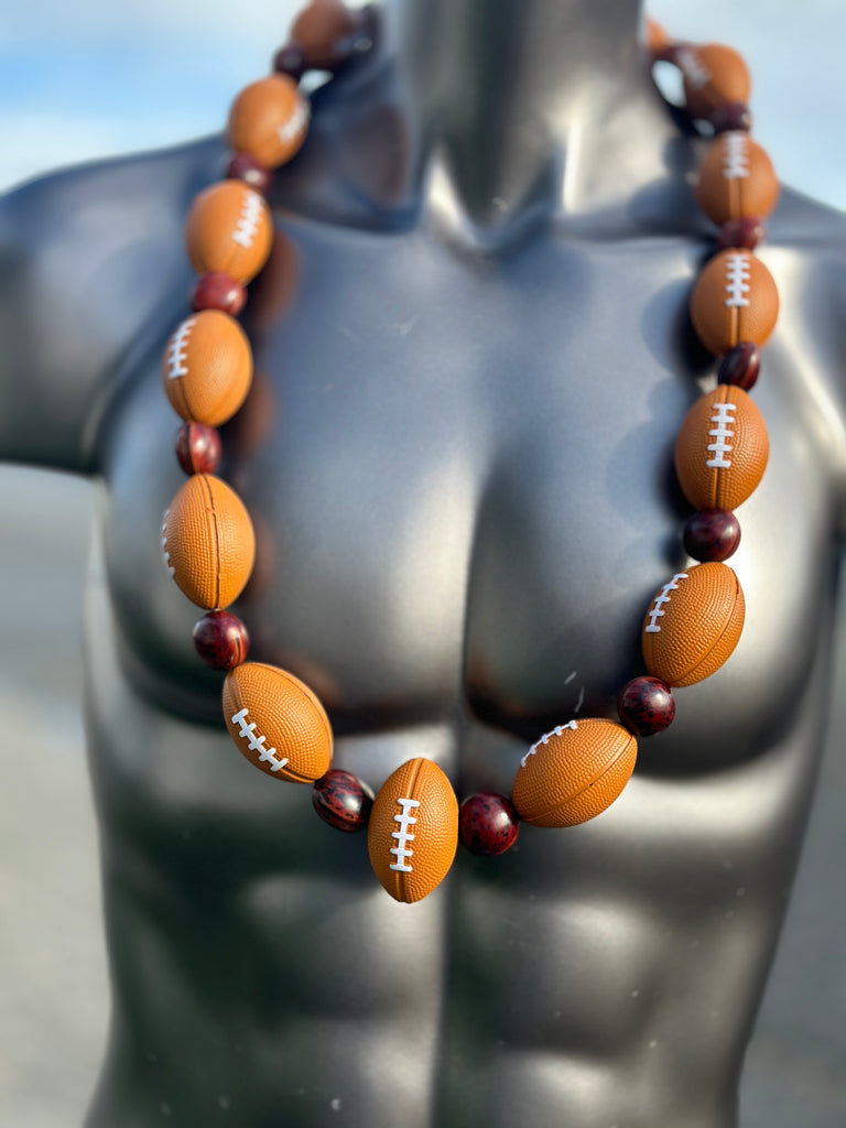Football Kukui Nut Lei - CHEEHOOlife – CHEEHOOlife
