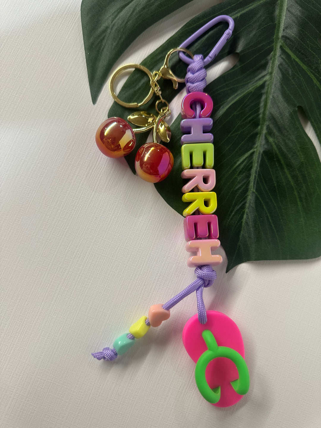 CHERREH chunky bag tag