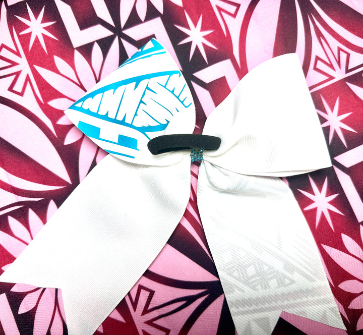 White Bow Turquoise Tribal