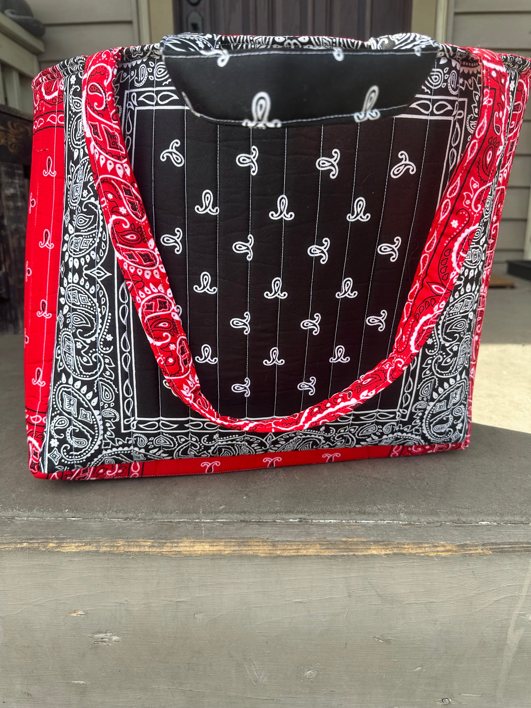 MMIW Bandana Tote with bag tag