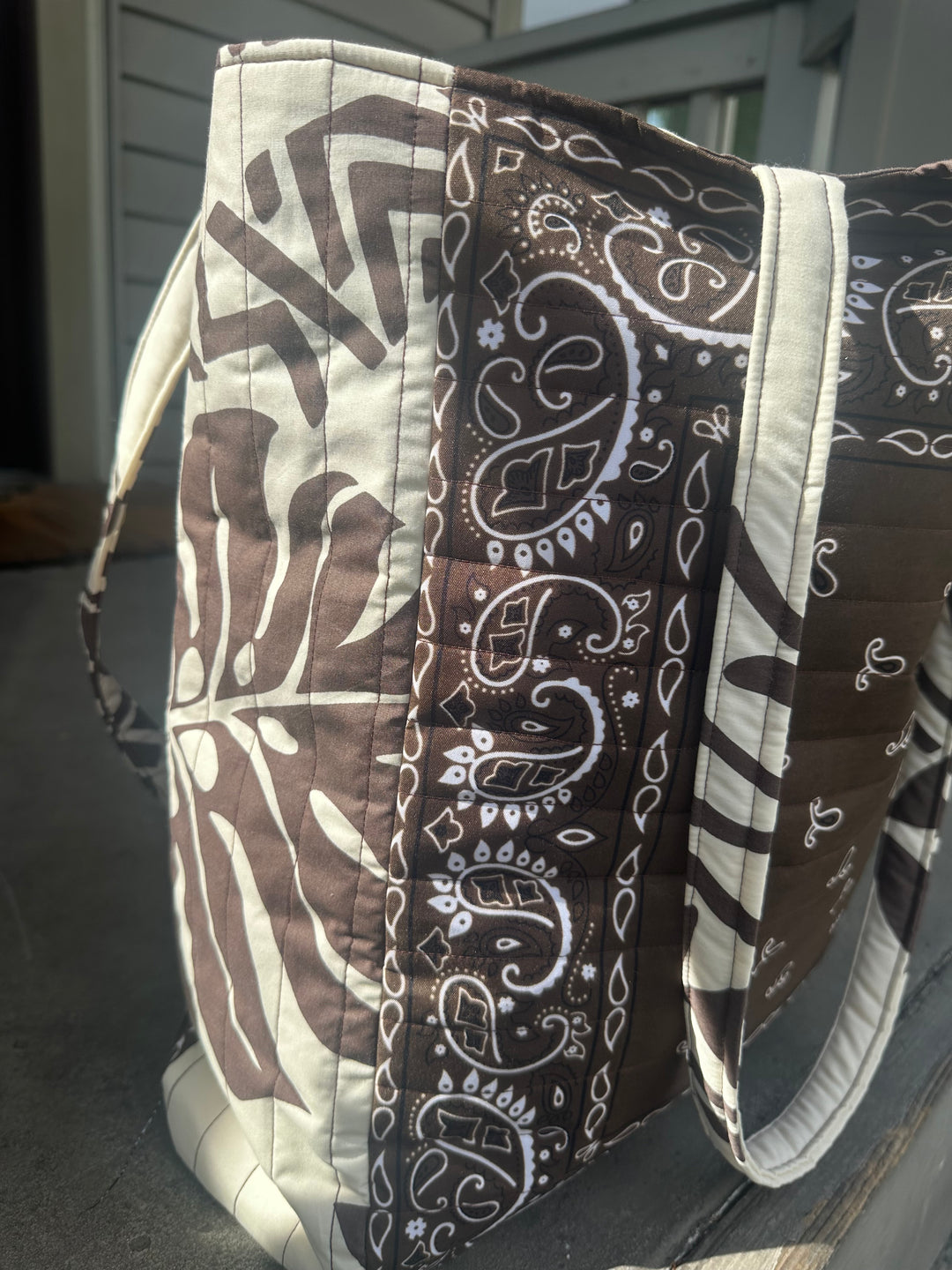 Mocha Chocolate Tote