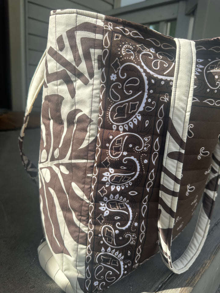 Mocha Chocolate Tote