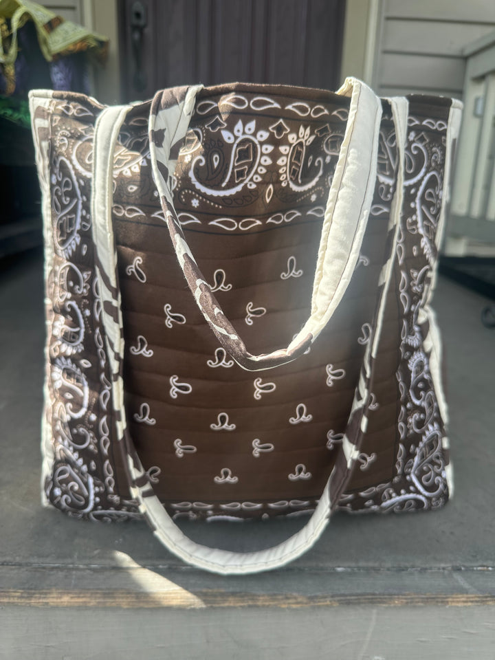 Mocha Chocolate Tote