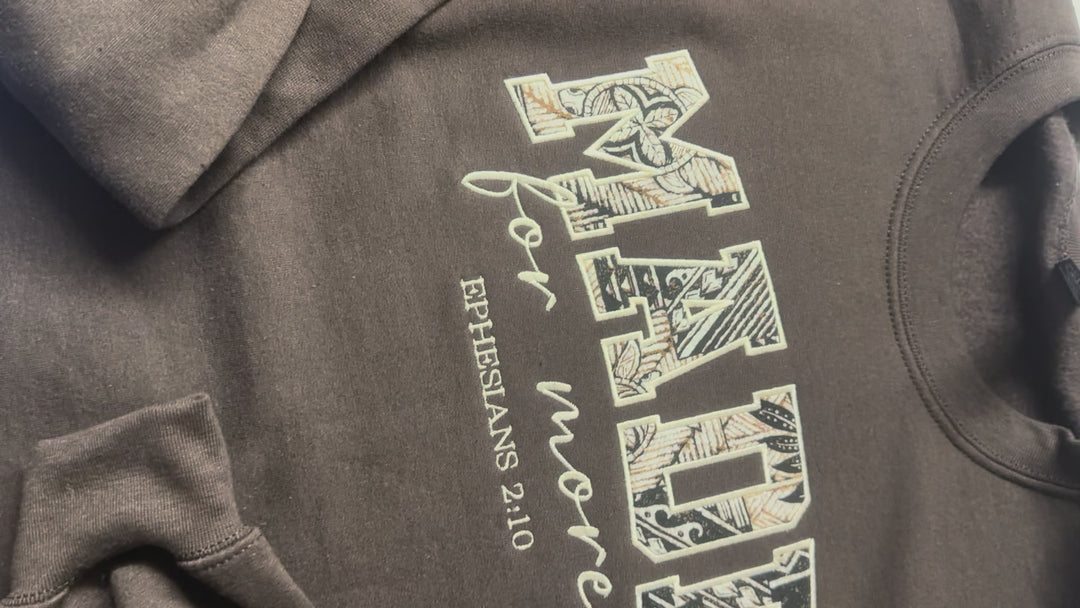 Made for More Crewneck | Brown XL