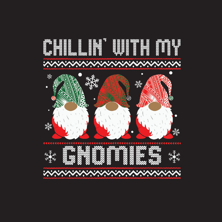 Chillin' with my Gnomies Kids Crewneck - CHEEHOOlife