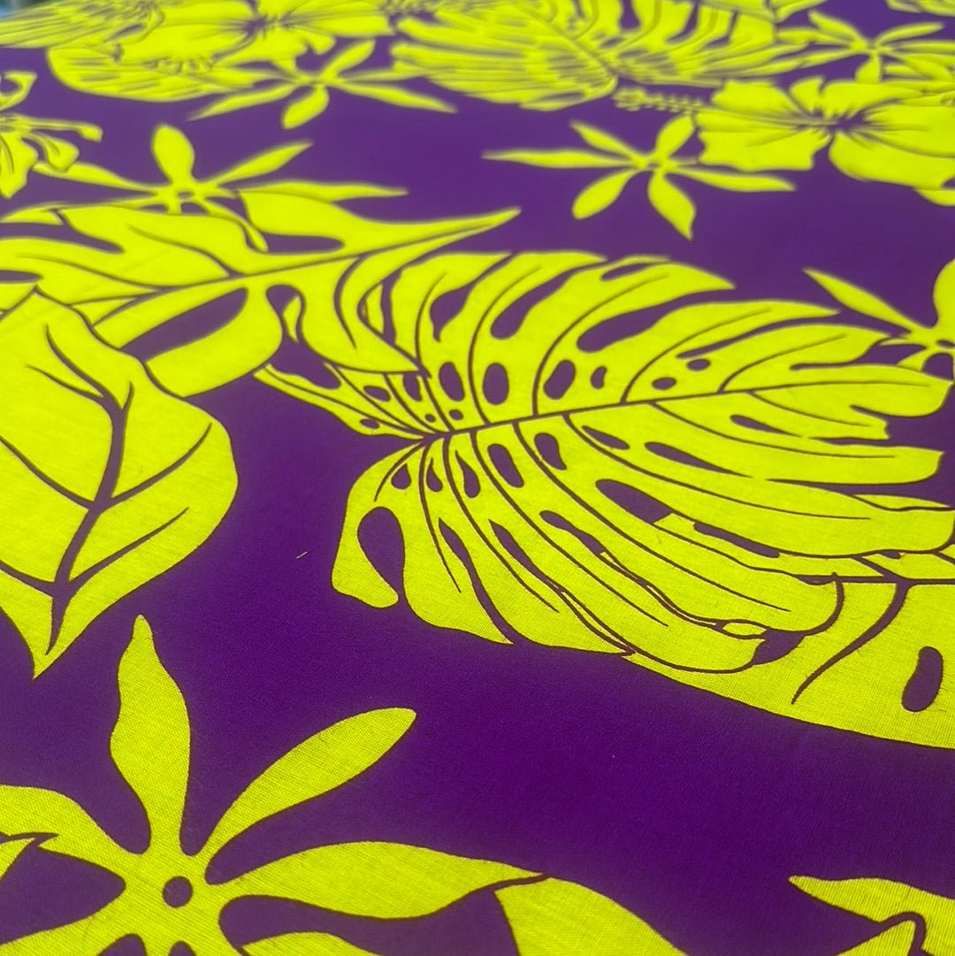 Purple & Yellow Rayon - CHEEHOOlife
