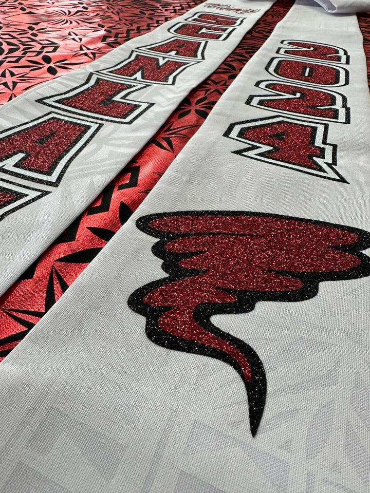 Three Color Glitter Custom Graduation Stole - CHEEHOOlife