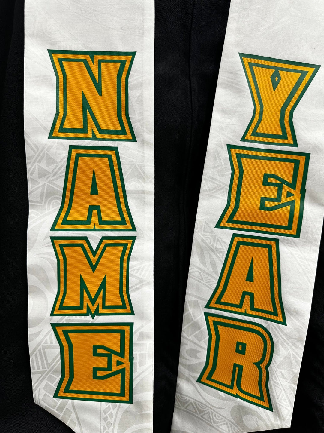 Two Color Matte Custom Graduation Stole - CHEEHOOlife