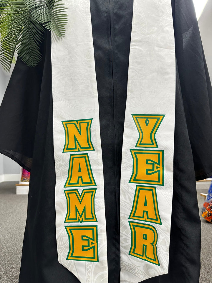 Two Color Matte Custom Graduation Stole - CHEEHOOlife